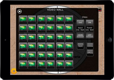  (Solomon Temple). Control interface